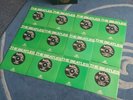 Beatles singles collection box and 12 singles.