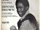DENNIS BROWN-no man is an island   studio 1 LP   (hear)   reggae
