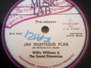 Willie Williams Jah Righteous Plan Music Lab 10