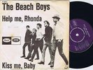 THE BEACH BOYS Help Me Rhonda danish 45PS 1965 Capitol 7”
