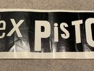 SEX PISTOLS - POSTER GOD SAVE THE QUEEN 1977 UK ORIG BANNER PUNK NEW WAVE KBD