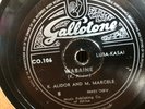 K ALIDOR GALLOTONE CO 106 THUMB PIANO 78 RPM E/E- CONGO