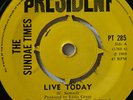 The Sundae Times LIVE TODAY President 1969 PSYCH,AFRO ROCK,FREAKBEAT,(Osibisa)NM