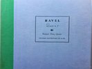 Ravel 78rpm Set 12-inch Columbia Masterworks Set #AM-425 “Quartet in F”