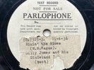 BILLY JONES & HIS DIXIELAND BAND - ‘BLUIN’ THE BLUES’ 1936 PARLOPHONE TEST 78