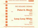 Rolling Stones Paint It, Black Decca Germany promo DL 25240 7