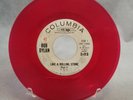 RARE Bob Dylan Red Vinyl 45 rpm Like a Rolling Stone II &II radio station promo