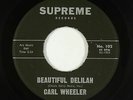Blues Rocker 45 - Carl Wheeler - Beautiful Delilah - Supreme - VG++ mp3