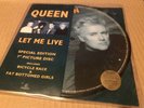 Queen Let Me Live Original Picture Disc .7” Near Mint Very Limited