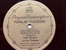 DUKE ELLINGTON & HIS ORCH 1932 VICTOR LONG PLAYING ‘PROGRAM TRANSCRIPTION’ RARE
