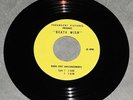DEATH WISH orig 1974 Charles BRONSON action movie radio ad spot set 45 RPM