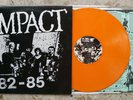 IMPACT - 82-85 - ORANGE LP 1996 ORIGINAL RARE ITALY hc compilation negazione ccm