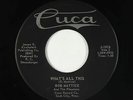 Rockabilly 45 - Bob Mattice & The Phaetons - What's All This - Cuca - VG+ mp3