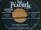 The Dixie Hummingbirds -Get Right Church- Gospel Deep Soul R&B 45 Peacock - Hear