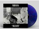 NIRVANA - BLEACH Limited-edition Blue with Black Swirl Colored Vinyl