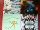 4 Alan Parsons Project Vinyl LP's 1977-1983 I Robot Pyramid, Eye in the Sky, etc