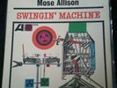 Swingin' Machine - Mose Allison LP Atlantic 1398 Mono