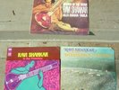 3 Ravi Shankar LPs - from 1966, 1967 in San Francisco & 1969 at Woodstock. VGcdn