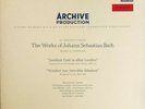 DGG ARCHIV SAPM 198 644 (RED STEREO & LOGO) BACH CANTATAS *STADER RICHTER* NM