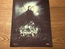 AUTOGRAPHED SIGNED Liam Gallagher MTV Unplugged Poster- On Hand