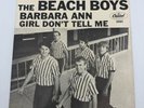 Beach Boys - Barbara Ann/Girl Don't Tell Me PICTURE SLEEVE Capitol 5561 VG++