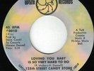1 X-O 1 Northern 125th STREET CANDY STORE Loving You /Piece By Piece UPTITE VG++