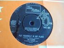 The Elgins - Put Yourself In My Place 1966 UK 45 TAMLA MOTOWN TMG 551