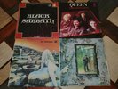 queen / led zeppelin / black sabbath 4 lp vinyl russia