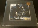 kiss - rock and roll california  - lp- test pressing-white for the pic.disc