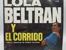 Lola Beltran Y El Corrido Con El Mariachi De Roman Palomar Lp Record Signed VG+