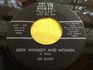 Rare Bluegrass 45 : Lee Allen   Beer, Whiskey and Women   Jalyn 356