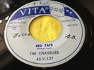 1956 Doo Wop 45 : The Chavelles   Valley Of Love   Red Tape   Vita 127
