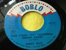 Rare Orion Jimmy Ellis 45 : Here Comes that Wonderful Feeling Again   Boblo 531