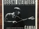 ROSSINI OVERTURES Pierino Gamba LSO DECCA WIDE BAND SXL.2266 ED2 VINYL LP EX