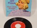 Top Rarität Christine Kein Grund zum Weinen signierte Single Telefunken U 56 065