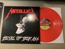 METALLICA  - METAL UP YOUR ASS -  NEW RED COLORED VINYL LP RECORD