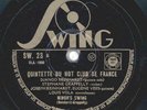 Quintette Du Hot Club De France - Minor´s Swing / Viper`s Dream
