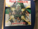 IRON MAIDEN NO PRAYER FOR THE DYING RARE PICTURE DISC LP WITH DIE CUT SLEEVE