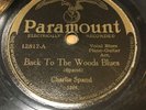 BLUES 78 Charlie Spand BACK TO THE WOODS BLUES/GOOD GAL Paramount 12817 (V-)