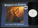FLOTSAM AND JETSAM No Place For Disgrace ORIG 1988 PROMO METAL LP VG++ Elektra