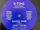 Tony Davis - Bootie Whip - U-Tone - RARE ELECTRO BOOGIE FUNK 12