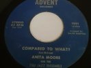  ANITA MOORE & TSU JAZZ ENS. 45RPM Jazz Funk Compared to What on Advent