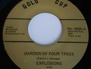 The Explosions 45RPM Garden Of Four Trees Gold Nola Funk 