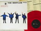 BEATLES HELP EMI/ODEON EAS-70134 Japan MONO CLEAR RED VINYL VINYL LP