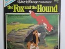 The Fox And The Hound Read-Along Storyteller Record & Book 1981 Disney 3823 tub6