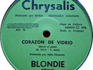 BLONDIE - HEART OF GLASS - GREEN LABEL VARIATION - 7