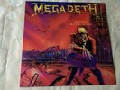 MEGADEATH - PEACE SELLS BUT WHO'S BUYING? VINYL LP REISSUE UNPLAYED