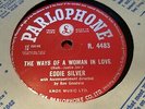 EDDIE SILVER THE WAYS OF A WOMAN IN LOVE & ROCKIN ROBIN PARLOPHONE R4483