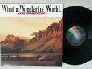 LOUIS ARMSTRONG WHAT A WONDERFUL WORLD MCA VIM-28601 Japan VINYL LP