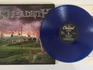 MEGADETH - Youthanasia 1994 First Press UK on BLUE wax